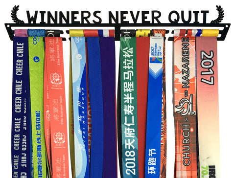 Winners Never Quit Medal Hanger