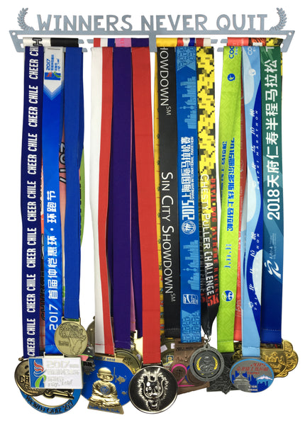 Winners Never Quit Medal Hanger